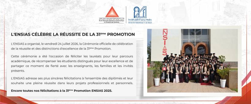 cérémonie 31ème promotion